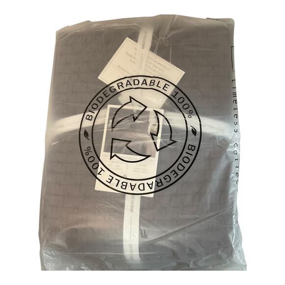 Levtex Cross Stitch Stitching 3 Pc Quilt Set Brown Full/Queen - Picture 3 of 3